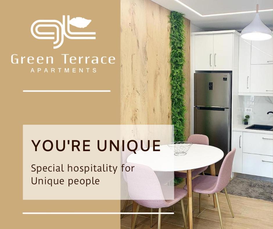 Green Terrace Apartment 4 Tiranë Eksteriør bilde
